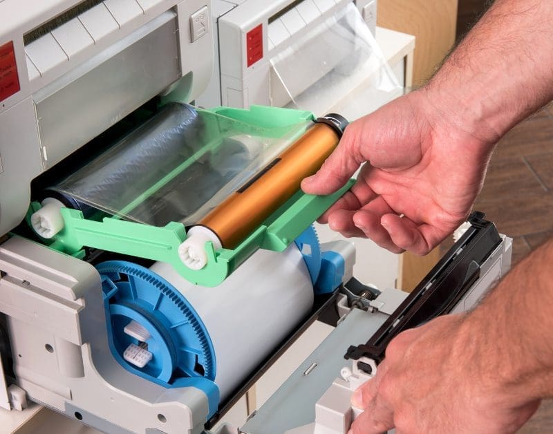 technician completes copier repair in middle tennessee
